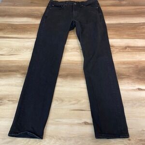 Rag & Bone Fit 2 Slim Black Jeans Mens 31x32 Denim